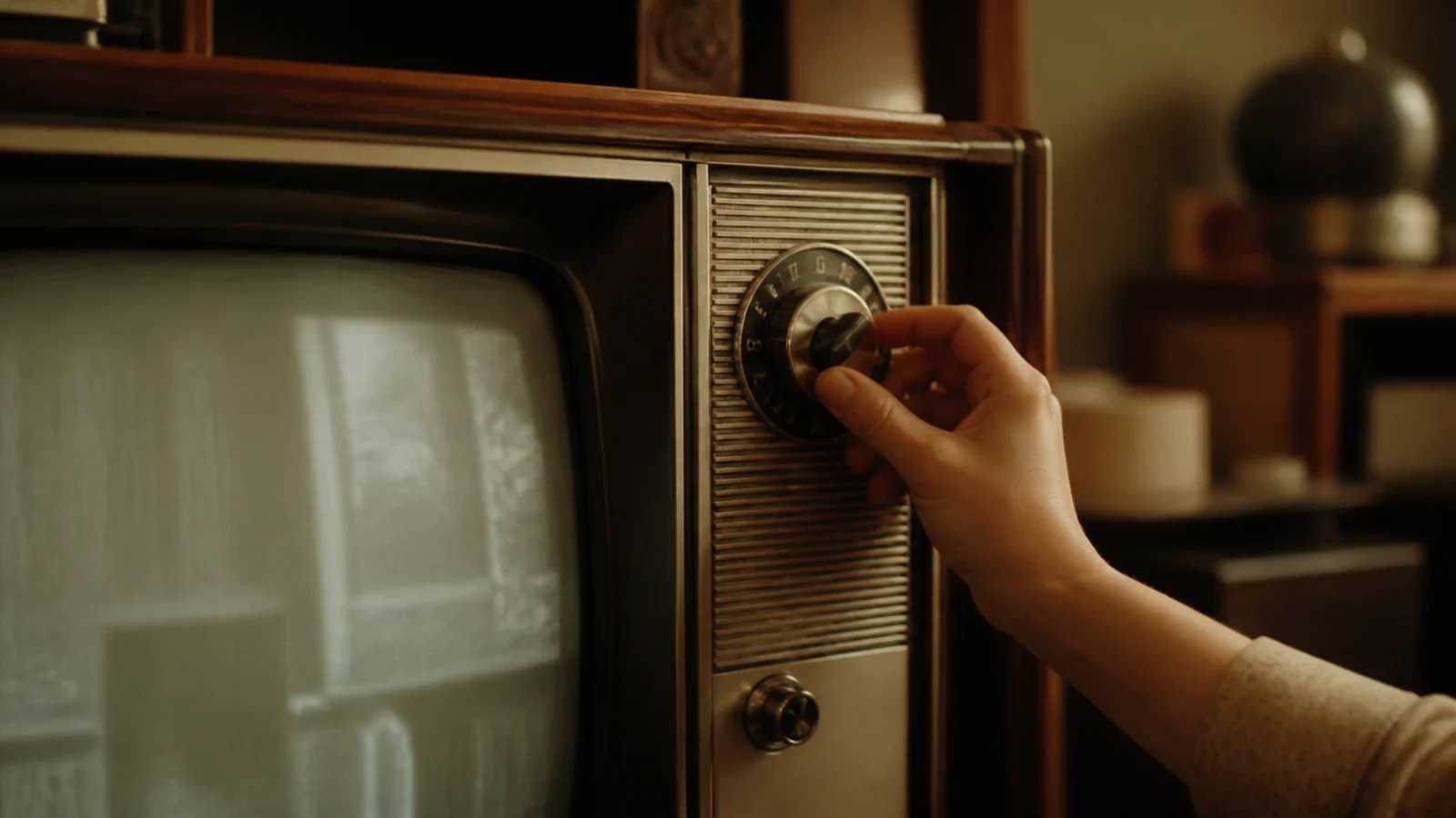 昭和30年代〜40年代（1958〜1974年ごろ）のテレビのチャンネルダイヤルを思わせる横長の記憶風景