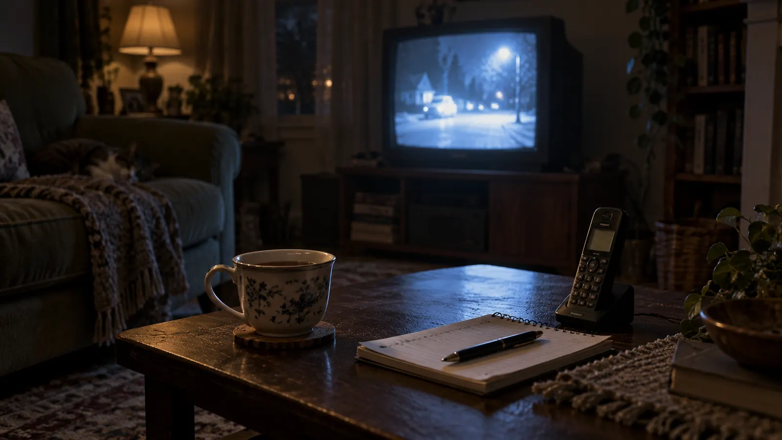 平成初期〜中期(1990〜2003年ごろ)の深夜の通信販売番組を思わせる横長の記憶風景