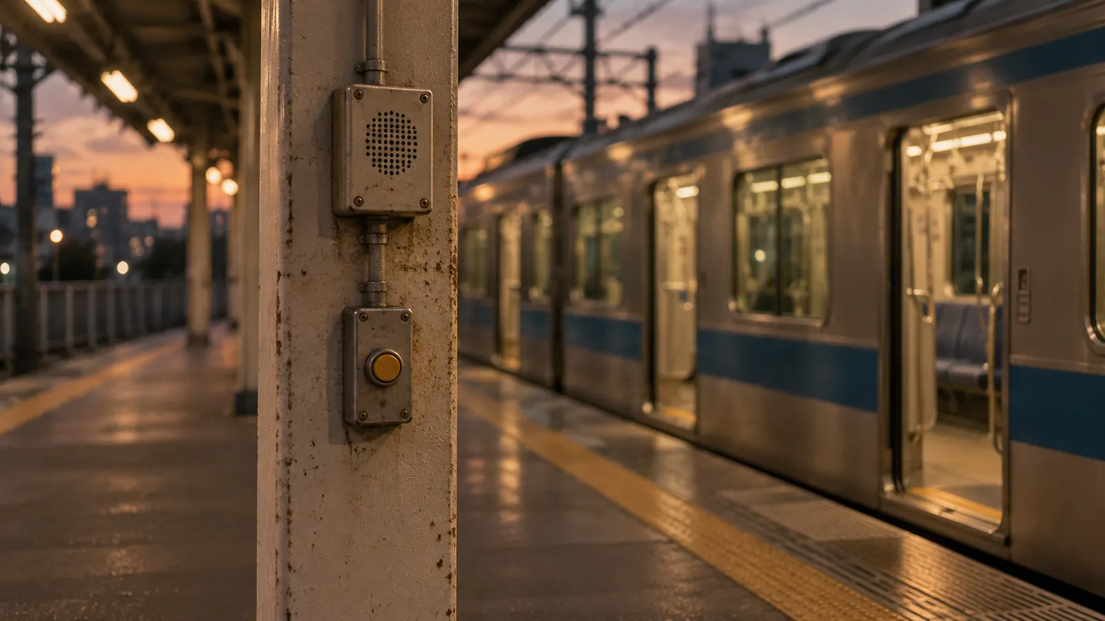 平成中期〜後期（2000〜2014年ごろ）の駅の発車メロディを思わせる横長の記憶風景